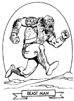 A coloring page of he-man and the masters of the universe